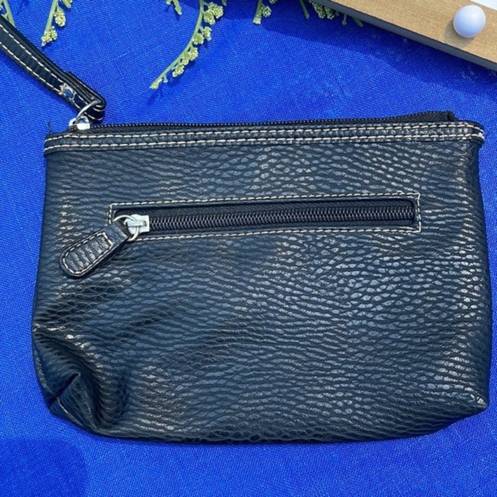 Fashion Faux Leather Clutch Bag Purse Business Wallet Pouch Handbag - Picture 2 of 4